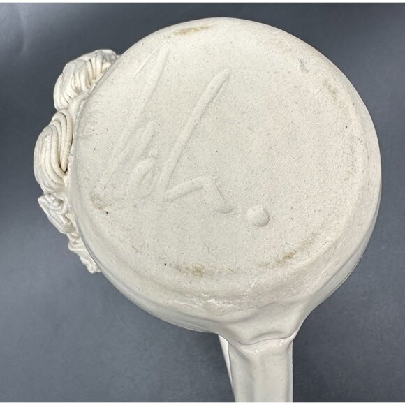 Vintage Santa Claus Mug Handmade Pottery Spongeware Coffee Cup Christmas Decor - Picture 7 of 10